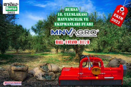 Mnvagro 2022 Bursa Tarım Fuarında